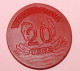 Jeton De Casino "20 Francs - Casino Palais De La Méditerranée - Nice" French Casino Token - Casino