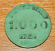 Jeton De Casino "1000 Fr - Casino Palais De La Méditerranée - Nice" French Casino Token - Casino