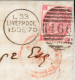 England / United Kingdom Auslandsbrief Mit Mi.-Nr.28 Liverpool 15 Dez. 1870 Nach Galorsten/USA über Rußland, Feinst - Lettres & Documents