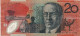 AUSTRALIA  20 TWENTY DOLLARS   - IN USED CONDITION  2003   2 SCANS - 2001-2003 (polymeerbiljetten)