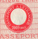 FRANCE - Passeport à L'étranger 700F  - Nice (Alpes Maritimes) - 1951 - Unclassified