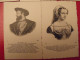 Lots De 5 Cartes Postales. Gravures Portraits De Claude France, François 1er, Diane De Poitiers, Charles IX, Agnès Sorel - Collections & Lots