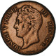 Monaco, Honore V, 5 Centimes, Cinq, 1837, Monaco, Cast Brass, TB+, Gadoury:MC - 1819-1922 Honoré V, Charles III, Albert I