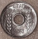 FRANS INDOCHINA: 1 CENT 1943   KM 26 BRILLIANT UNC - Indochine