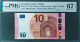 10 EURO SPAIN 2014 DRAGHI V009B5 VA999 SC FDS UNC. PMG 67 EPQ PERFECT - 10 Euro