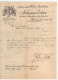 1907. AUSTRIA,VIENNA,JOHANN ERBER TEXTILE HANDLERS LETTERHEAD,LETTER TO BELGRADE,SERBIA - Österreich