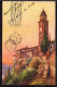 Uruguay - 1925 - Postal Pintura Del Lago De Lugano (Italia) - Uruguay