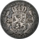 Belgique, Leopold I, 20 Centimes, 1853, Argent, TB+, KM:19 - 20 Cents