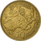 Monaco, Rainier III, 50 Francs, Cinquante, 1950, Bronze-Aluminium, TTB+ - 1949-1956 Oude Frank