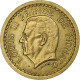 Monaco, Louis II, 2 Francs, 1943, Bronze-Aluminium, TTB+, Gadoury:MC134, KM:121a - 1922-1949 Louis II