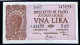 1 Lira Luogotenenza  P.29a FDS (B/70 - Italië – 1 Lira