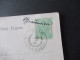 1900 Österreich / Bosnien - Herzegowina AK Mostar Marke Mit Federzug! Stempel Zug D. Tuzla - Doboj - Mülhausen Elsass - Bosnia And Herzegovina