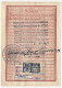 ESPAGNE - Fiscaux Divers Sur Pages De Passeport - Consulat D'Espagne à Marseille Et Casablanca - Revenue Stamps