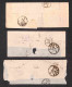 Antichi Stati Italiani - Stato Pontificio - 1869/1870 - 20 Cent (28) - 16 Testatine Di Lettere Da Roma Con Affrancatura  - Otros & Sin Clasificación