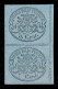 Antichi Stati Italiani - Stato Pontificio - 1870 - Non Ultimati - 5 Cent (32) In Coppia Verticale - Pezzo Inferiore Senz - Altri & Non Classificati