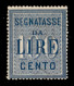 Regno - Servizi - 1903 - 100 Lire (32) - Gomma Integra - Ben Centrato (250+) - Sonstige & Ohne Zuordnung