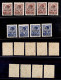 Occupazioni Straniere Di Territori Italiani - Occupazione Tedesca - Montenegro - 1943 - Soprastampati (1/9) - Serie Comp - Other & Unclassified