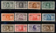 Colonie - Egeo - Emissioni Generali - 1932 - Dante Alighieri (44/55 + A8/13 + A21) - Emissione Completa - Gomma Integra - Other & Unclassified