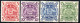 2346. AUSTRALIA 1949-1950 COAT OF ARMS SG.224a-224d MNH - Mint Stamps