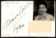 AUTOGRAFI - Callas Maria (soprano) - Autografo Su Cartolina Spedita Via Lettera Da Parigi Nel 1970 - Andere & Zonder Classificatie