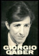 AUTOGRAFI - Gaber Giorgio (cantante) - Autografo (Foto - C) Su Cartoncino Vedette Record - Otros & Sin Clasificación