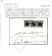 Cover 1856, Lettera Da Treviso Del 28.6 Per Perarollo Affrancata Con Tre 10 C. Nero Intenso Carta A Mano, Cert. Enzo Die - Lombardo-Venetien