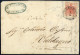 Cover 1851, Lettera Da Verona (2CO Punti 6) Del 7.5 Per Valdagno Affrancata Con 3 Kreuzer Rosso Carta A Mano, Cert. Enzo - Lombardo-Vénétie