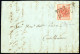 Cover 1850, Lettera Da Venezia Del 2.6 Secondo Giorno D'uso Per Castelfranco Affrancata Con 15 C. Rosso I Tipo Prima Tir - Lombardo-Vénétie