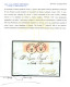Cover 1852, Venas, C1 Punti 6, Lettera Del 31.8.1852 Per Brescia Affrancata Con Striscia Di Tre 15 C. Rosa II Tipo Carta - Lombardo-Vénétie