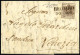 Cover 1850, Lettera Da Recoaro (SD Punti 4) Del 26.8 Per Venezia Affrancata Con 30 C. Bruno I Tipo Prima Tiratura Carta  - Lombardo-Vénétie