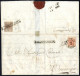 Cover 1851, Lettera Raccomandata Da Verona (2CO E Raccomandata Punti 2+9) Del 11.12 Per Bonavigo Affrancata Con 15 C. Ro - Lombardo-Vénétie