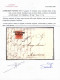 Cover 1851, Lettera Da S.M.Maddalena Il 28.5 Per Mantova Affrancata Con 15 C. Rosso Vermiglio, II Tipo Carta A Coste Ver - Lombardy-Venetia