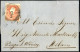Cover Carate, LO Punti 10, Lettera Del 23.3.1859 Per Milano Affrancata Con 5 S. Rosso Chiaro I Tipo, Cert. Enzo Diena, S - Lombardo-Vénétie