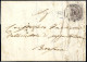 Cover Como, 2CO Gr. Punti 12, Lettera Del 3.6.1850 Terzo Giorno D'uso Per Brescia Affrancata Con 30 C. Bruno Chiaro I Ti - Lombardo-Veneto