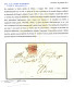 Cover Mestre, (SD Punti R1) Lettera Del 3.5.1851 Per Udine Affrancata Con 15 C. Rosso Vermiglio II Tipo Carta A Mano, Pi - Lombardo-Vénétie