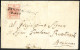 Cover Pandino, SI Punti 12, Lettera Del 18.8.1856 Per Brescia Affrancata Con 15 C. Rosa Salmone III Tipo Carta A Macchin - Lombardo-Vénétie