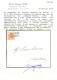 Cover Rovigo, (SD Azzurro Punti 11) Lettera Del 15.6.1850 Quindicesimo Giorno D`uso Per Venezia Affrancata Con 15 C. Ros - Lombardo-Vénétie
