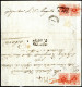 Cover Venezia, Raccomand.a In Rosso Punti 12, Lettera Raccomandata Del 7.10.1850 Per Padova Affrancata Con Quattro 15 C. - Lombardo-Venetien