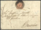 Cover Vescovato, C4 Punti 8, Lettera Del 31.12.1854 Per Brescia Affrancata Con 15 C. Rosso Vermiglio Chiaro III Tipo Car - Lombardo-Vénétie