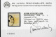 O 1850, 5 Cent. Giallo Arancio, Usato, Cert. Ferchenbauer (Sass. 1g) - Lombardo-Venetien