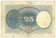 25 LIRE BANCA D'ITALIA AQUILA CON BANDIERA SABAUDA 12/05/1919 BB- - Otros