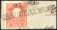 Piece "Oberdrauburg 27. DEC.", RL-R Auf Briefstück 5 Kr. Rot Kaiserkopf Nach Links Type II, 12 Punkte, ANK 13 II - Sonstige & Ohne Zuordnung
