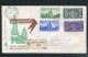 VATICANO 1957 MARIAZELL BUSTA VIAGGIATA RACCOMANDATA DA VATICANO A MILANO - Storia Postale