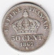 Napoléon III  - 50 Cent. 1867 K - 50 Centimes