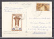 Egypt 1980,postcard With Camels,tourisme,pyramide,used With 2 Stamps(C934) - Storia Postale