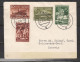 Danzig 1938, Mi 302/3 + 285/6 Auf Brief Nach Die Schweiz(D3661) - Postwaardestukken