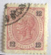 Delcampe - 1890 Oostenrijk Frankeerzegels Mi 50 - 61 Lijntanding 11.5 (H) - Gebraucht