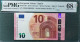 10 EURO SPAIN 2014 LAGARDE V012A1 VB SC FDS UNC. PMG 68 EPQ PERFECT - 10 Euro
