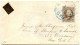 ETATS UNIS - BLOOD'S CITY DISPATCH + 5C FRANKLIN SUR LETTRE DE PHILADELPHIE POUR NEW YORK SIGNEE ROUMET - Storia Postale