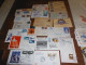 Delcampe - Lot De Lettres Air Mail Differents Pays - Collections (sans Albums)